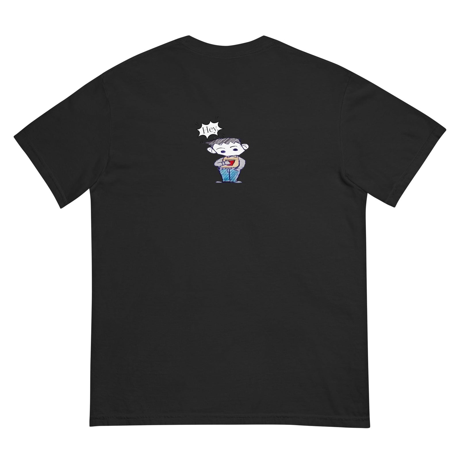 Hey Scottie Garment-Dyed Heavyweight T-Shirt - Polendo Design garment-dyed heavyweight t-shirt