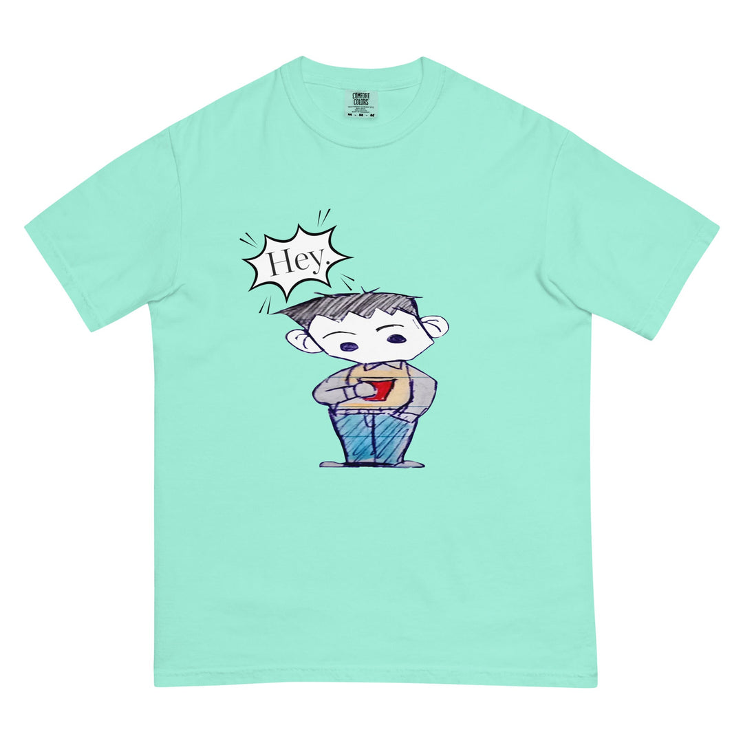 Hey Scottie Garment-Dyed Heavyweight T-Shirt - Polendo Design garment-dyed heavyweight t-shirt