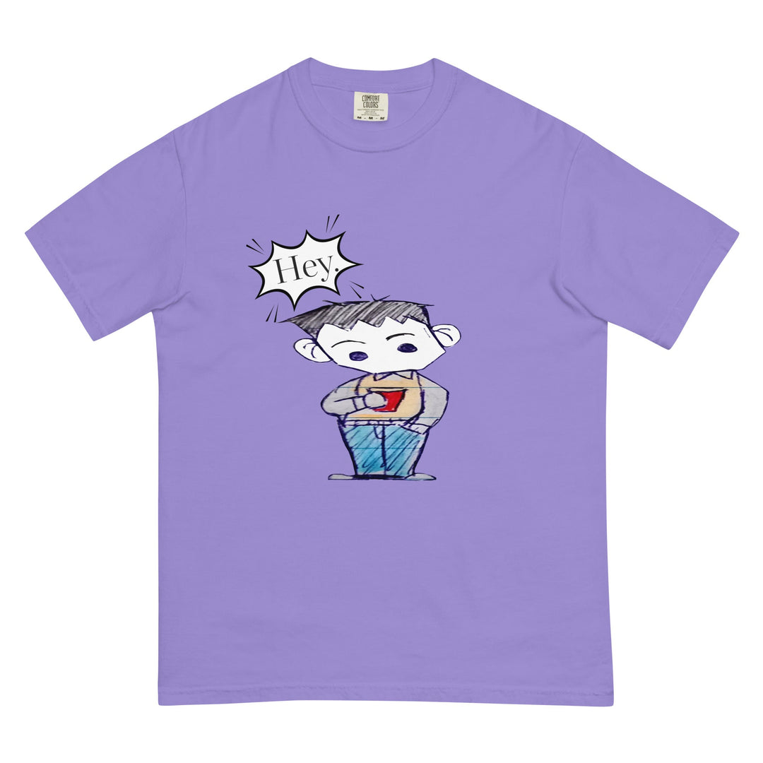Hey Scottie Garment-Dyed Heavyweight T-Shirt - Polendo Design garment-dyed heavyweight t-shirt