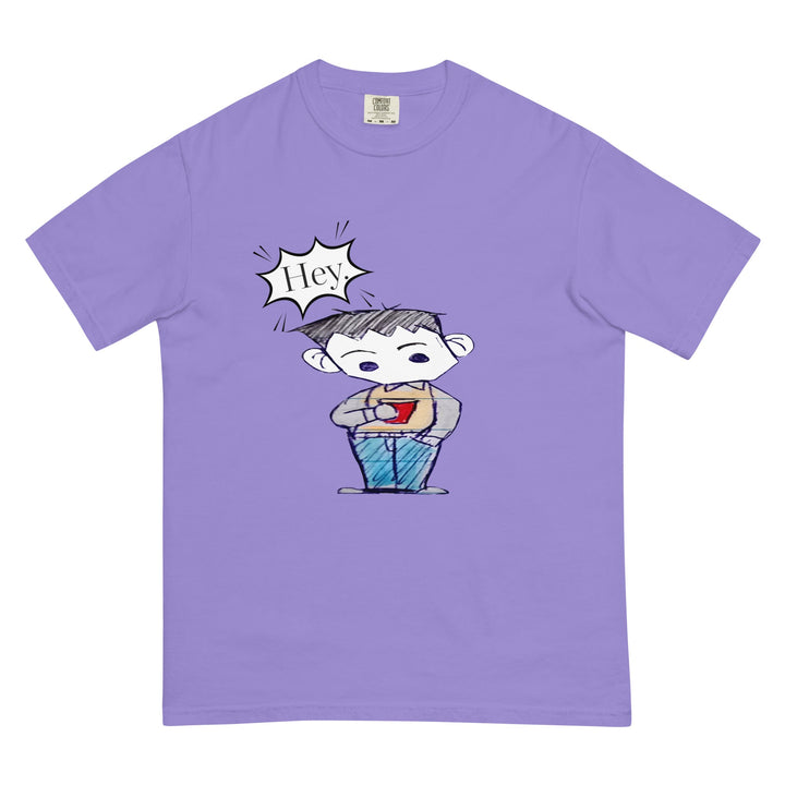 Hey Scottie Garment-Dyed Heavyweight T-Shirt - Polendo Design garment-dyed heavyweight t-shirt