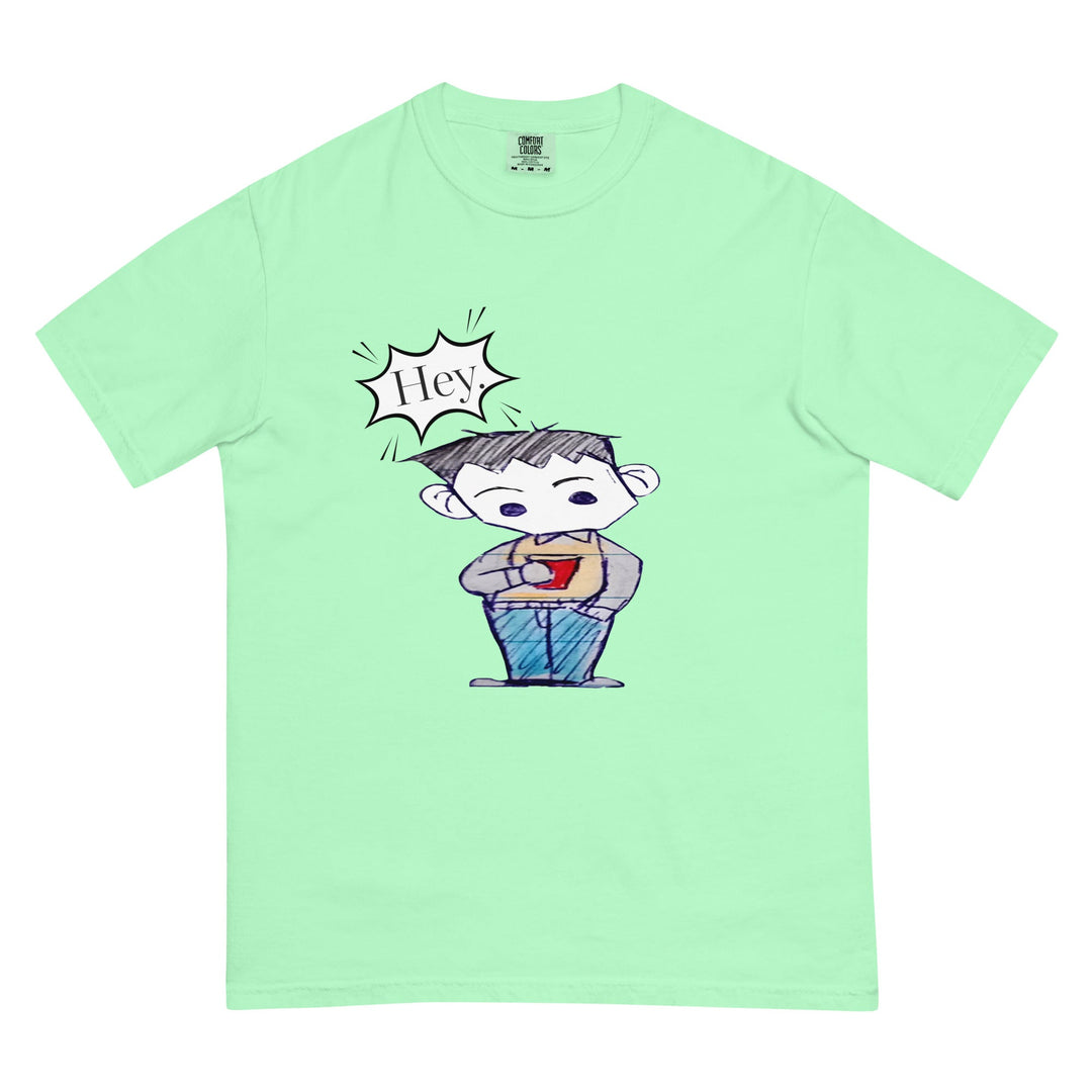 Hey Scottie Garment-Dyed Heavyweight T-Shirt - Polendo Design garment-dyed heavyweight t-shirt