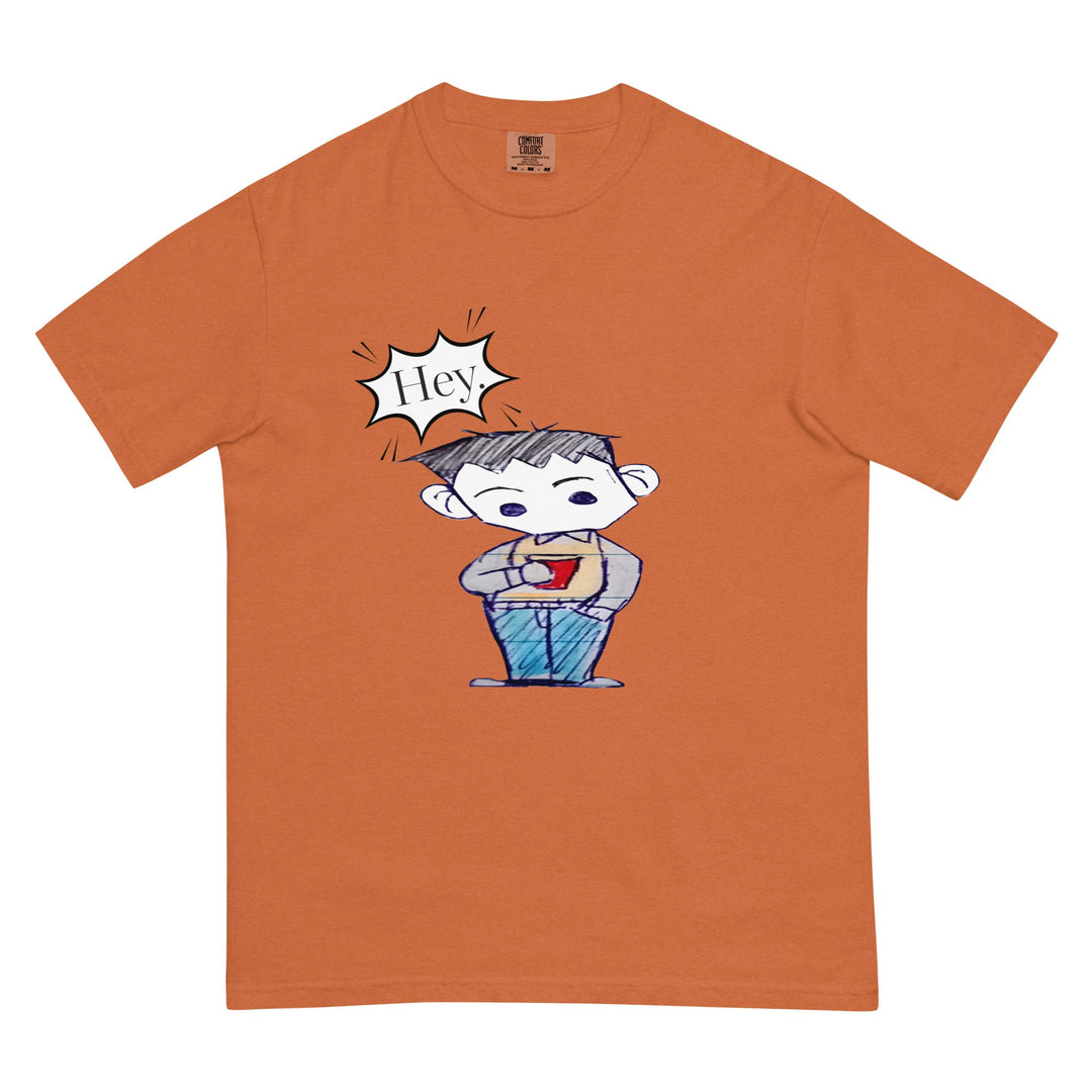 Hey Scottie Garment-Dyed Heavyweight T-Shirt - Polendo Design garment-dyed heavyweight t-shirt