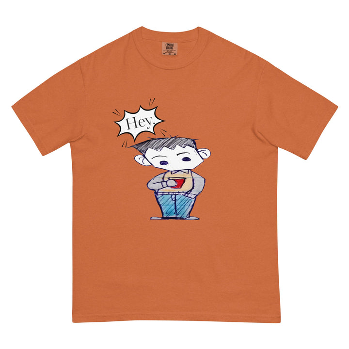 Hey Scottie Garment-Dyed Heavyweight T-Shirt - Polendo Design garment-dyed heavyweight t-shirt