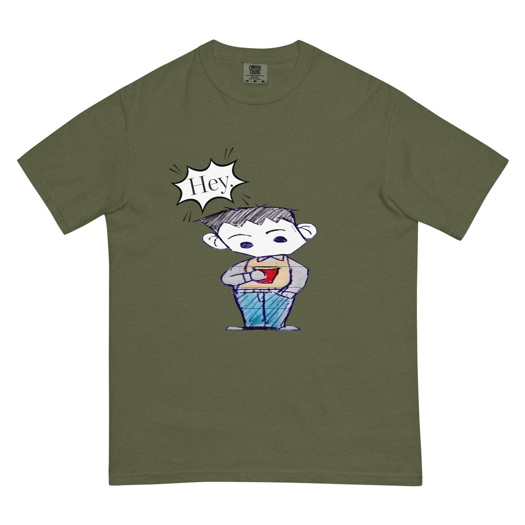 Hey Scottie Garment-Dyed Heavyweight T-Shirt - Polendo Design garment-dyed heavyweight t-shirt