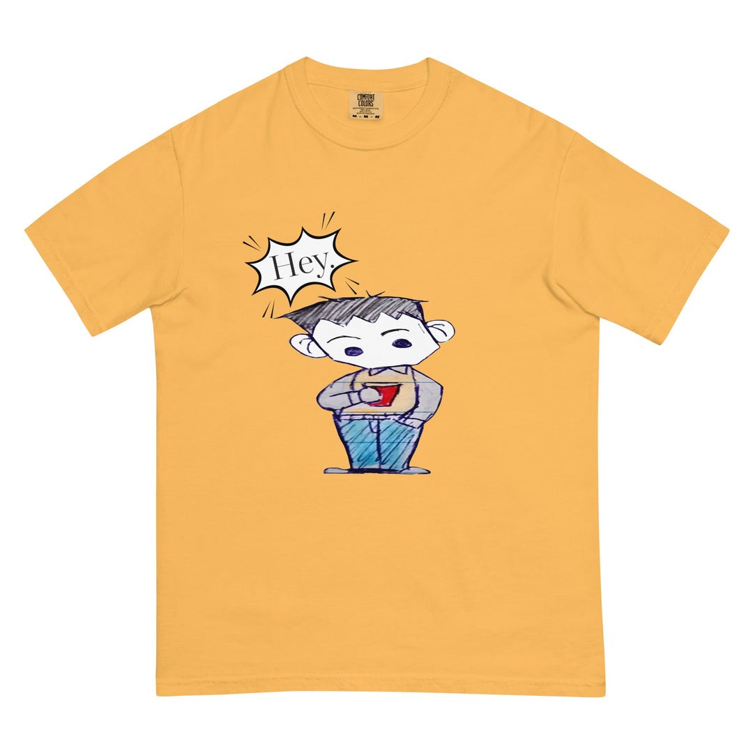 Hey Scottie Garment-Dyed Heavyweight T-Shirt - Polendo Design garment-dyed heavyweight t-shirt