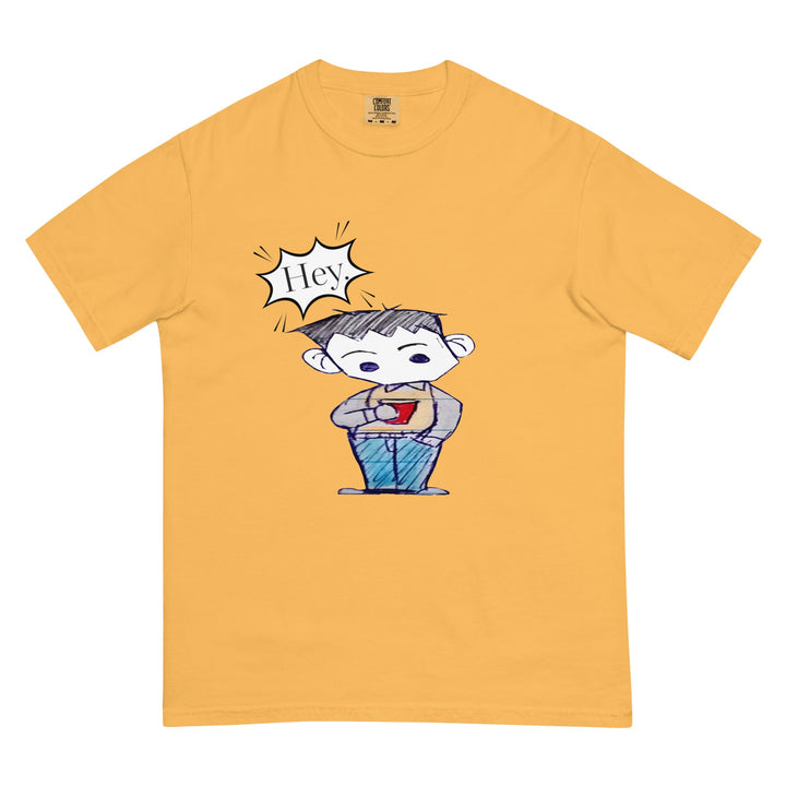 Hey Scottie Garment-Dyed Heavyweight T-Shirt - Polendo Design garment-dyed heavyweight t-shirt