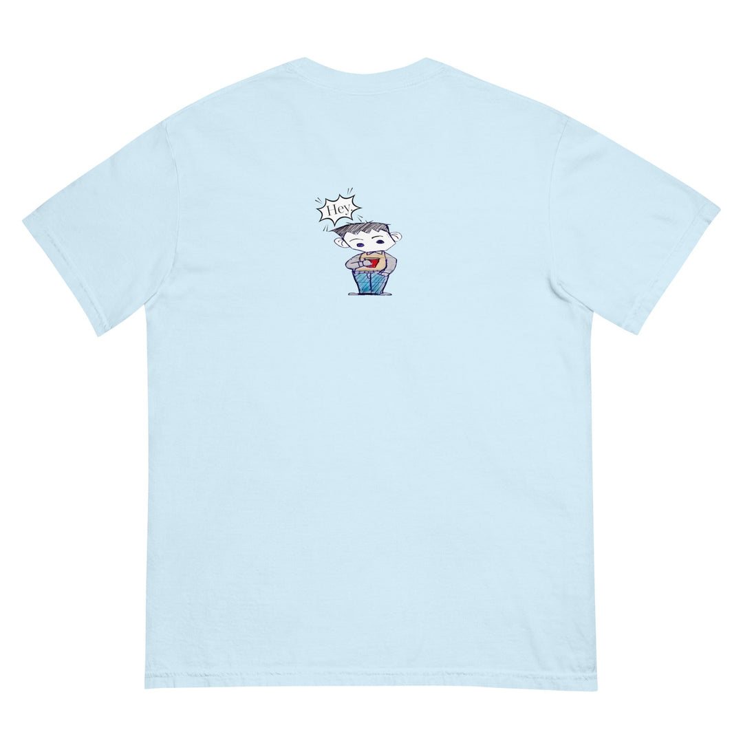Hey Scottie Garment-Dyed Heavyweight T-Shirt - Polendo Design garment-dyed heavyweight t-shirt