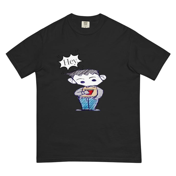 Hey Scottie Garment-Dyed Heavyweight T-Shirt - Polendo Design garment-dyed heavyweight t-shirt