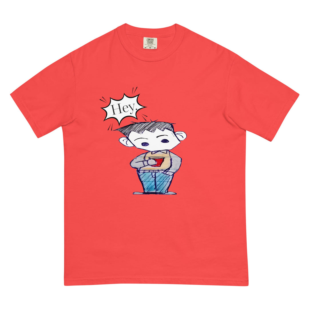 Hey Scottie Garment-Dyed Heavyweight T-Shirt - Polendo Design garment-dyed heavyweight t-shirt