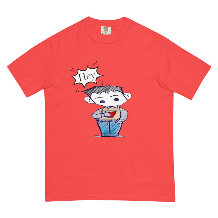 Hey Scottie Garment-Dyed Heavyweight T-Shirt - Polendo Design garment-dyed heavyweight t-shirt