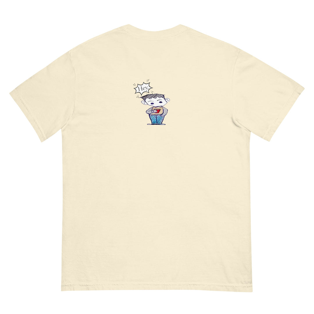 Hey Scottie Garment-Dyed Heavyweight T-Shirt - Polendo Design garment-dyed heavyweight t-shirt