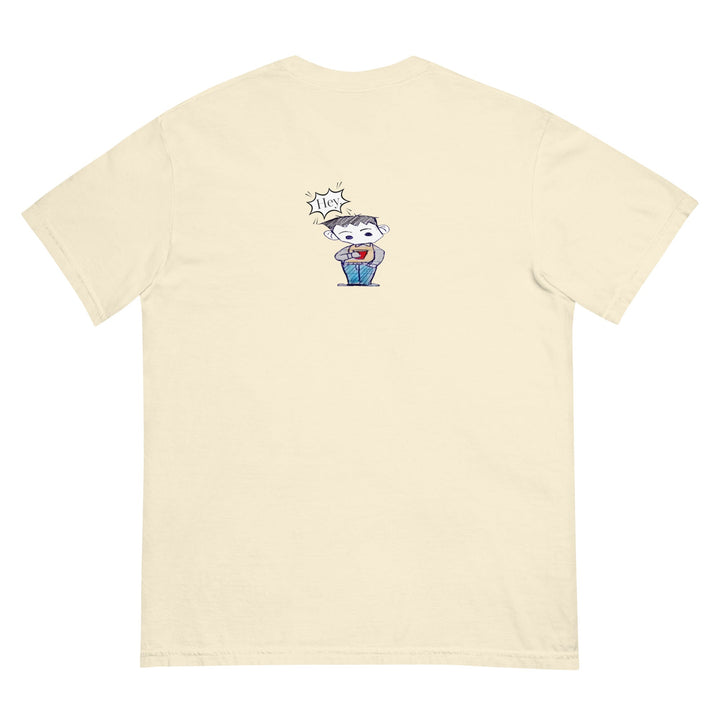 Hey Scottie Garment-Dyed Heavyweight T-Shirt - Polendo Design garment-dyed heavyweight t-shirt