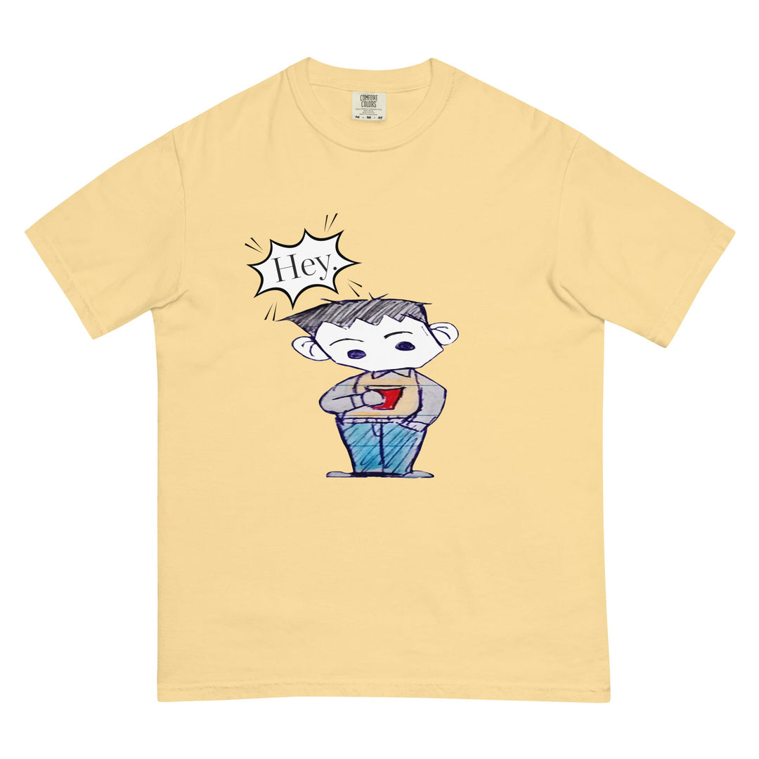 Hey Scottie Garment-Dyed Heavyweight T-Shirt - Polendo Design garment-dyed heavyweight t-shirt