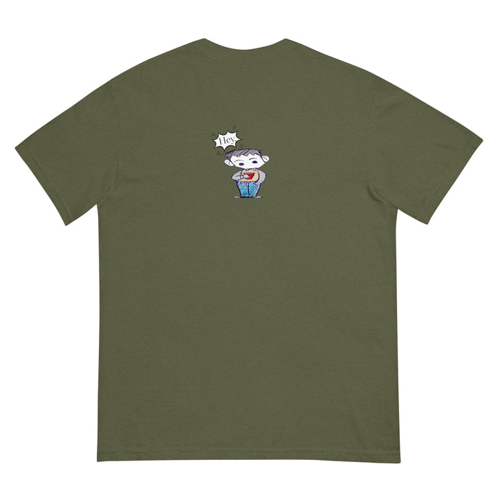 Hey Scottie Garment-Dyed Heavyweight T-Shirt - Polendo Design garment-dyed heavyweight t-shirt