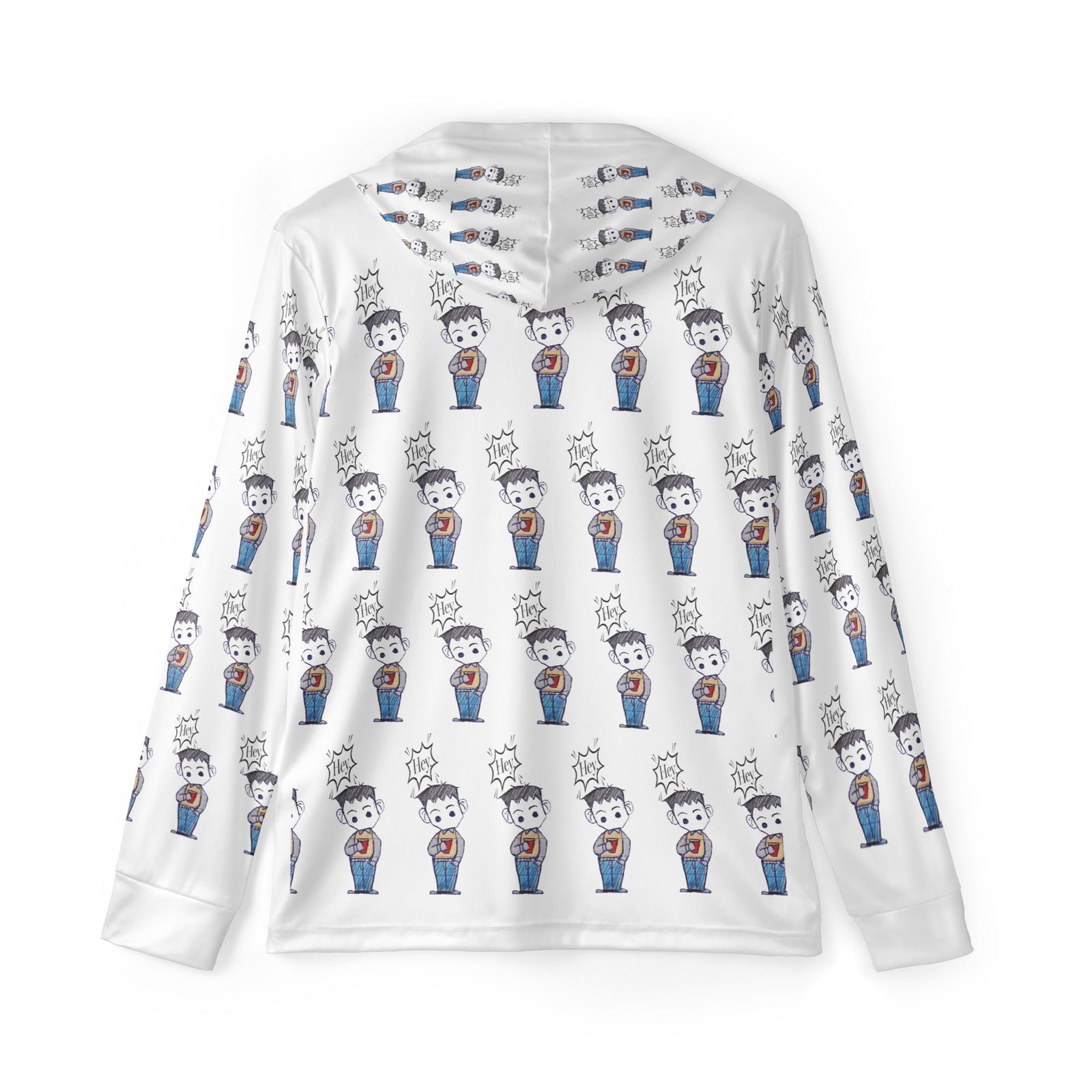 Hey Scottie Sports Warmup Hoodie – Lightweight UPF 50+ - Polendo Design sports warmup hoodie