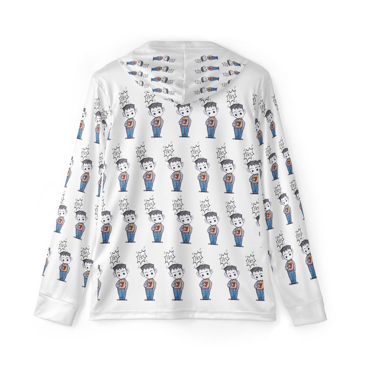 Hey Scottie Sports Warmup Hoodie – Lightweight UPF 50+ - Polendo Design sports warmup hoodie