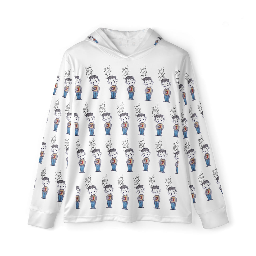 Hey Scottie Sports Warmup Hoodie – Lightweight UPF 50+ - Polendo Design sports warmup hoodie