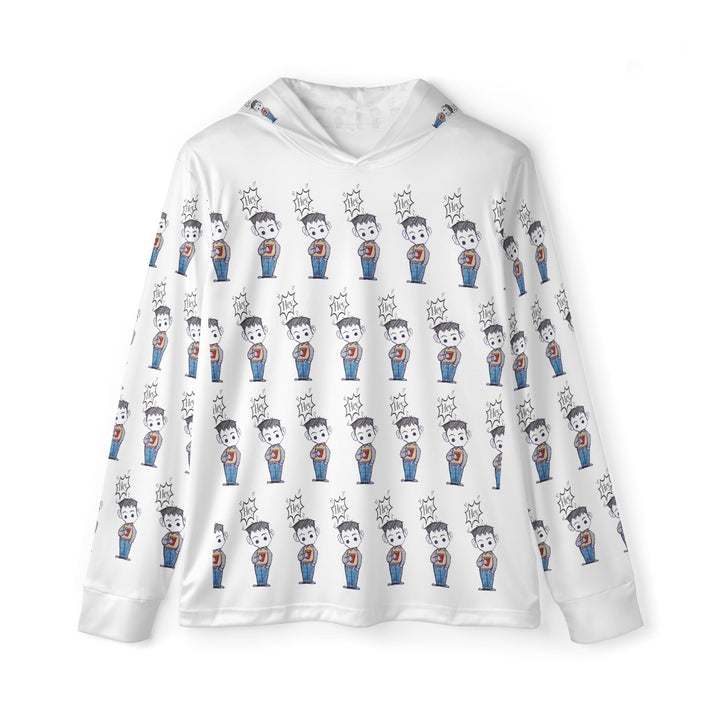 Hey Scottie Sports Warmup Hoodie – Lightweight UPF 50+ - Polendo Design sports warmup hoodie