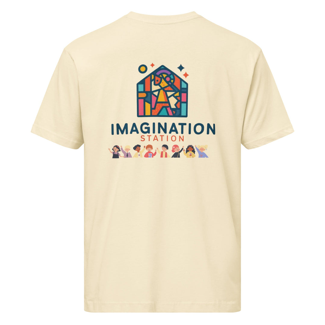 Imagination Station Bright Minds Graphic T-Shirt - Polendo Design Tops &amp; Tees - T-Shirts unisex fine jersey t shirt