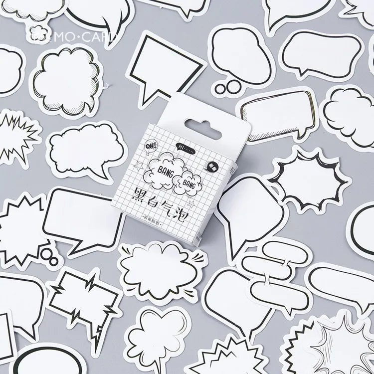 Kawaii Sticker Pack (45pcs) – Cute Planner &amp; Journaling Stickers - Polendo Design kawaii sticker pack