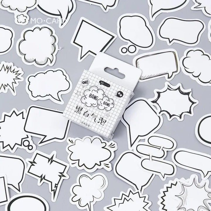 Kawaii Sticker Pack (45pcs) – Cute Planner &amp; Journaling Stickers - Polendo Design kawaii sticker pack