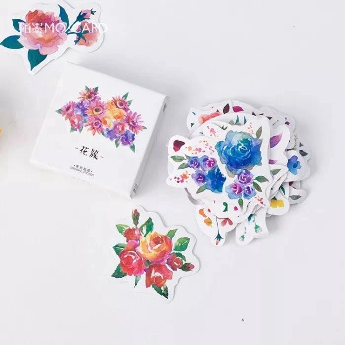 Kawaii Sticker Pack (45pcs) – Cute Planner &amp; Journaling Stickers - Polendo Design kawaii sticker pack