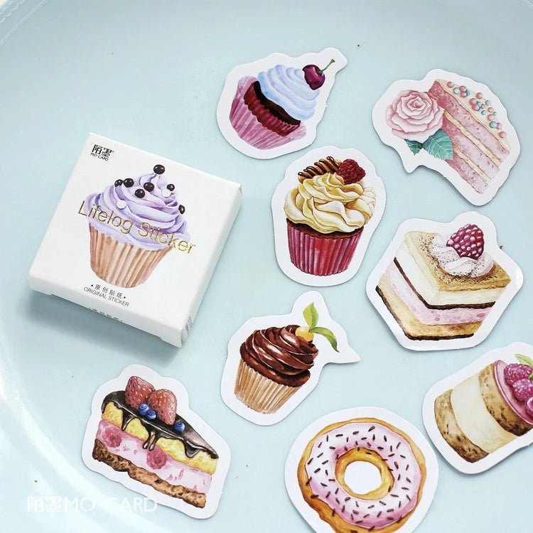 Kawaii Sticker Pack (45pcs) – Cute Planner &amp; Journaling Stickers - Polendo Design kawaii sticker pack