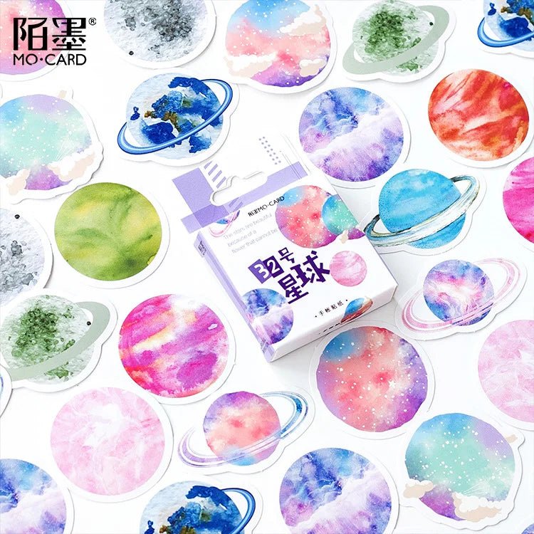 Kawaii Sticker Pack (45pcs) – Cute Planner &amp; Journaling Stickers - Polendo Design kawaii sticker pack