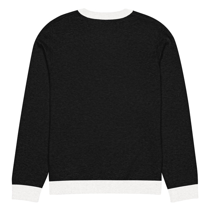 "Cycles of Color" Knitted crew neck sweater - Polendo Design knitted crew neck sweater
