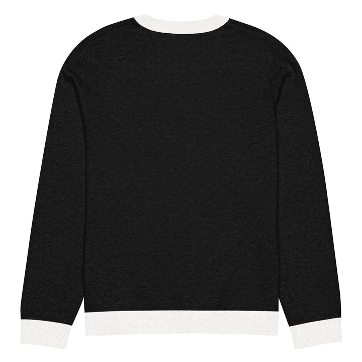 "Cycles of Color" Knitted crew neck sweater - Polendo Design knitted crew neck sweater