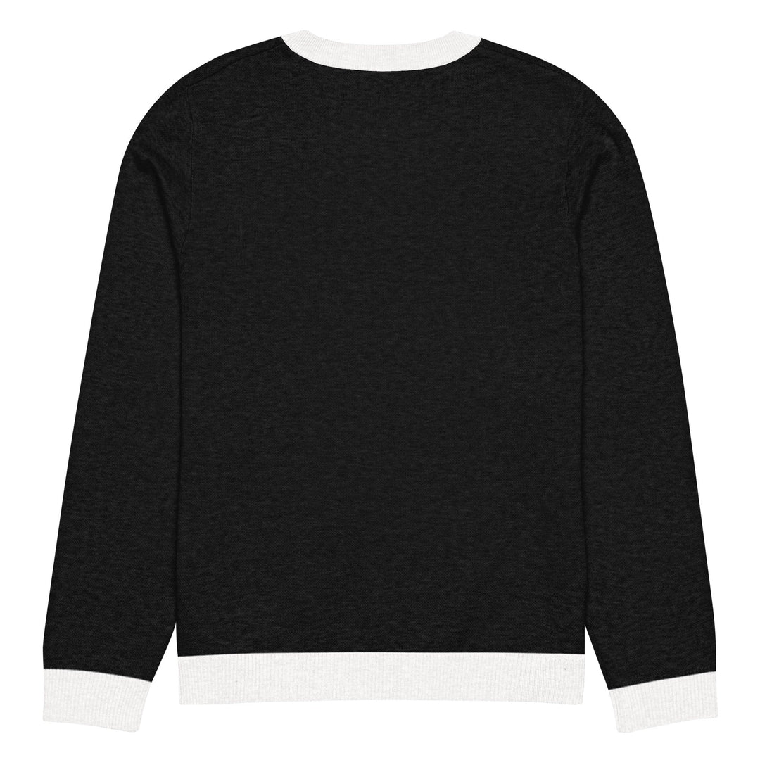" Geisha art Pop" Knitted crew neck sweater - Polendo Design geisha art knitted crew neck sweater