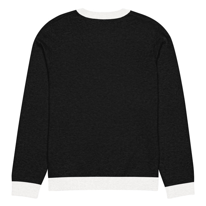 " Geisha art Pop" Knitted crew neck sweater - Polendo Design geisha art knitted crew neck sweater