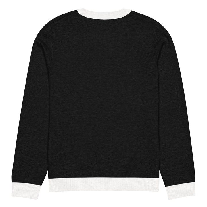 "Cycles of Color" Knitted crew neck sweater - Polendo Design knitted crew neck sweater