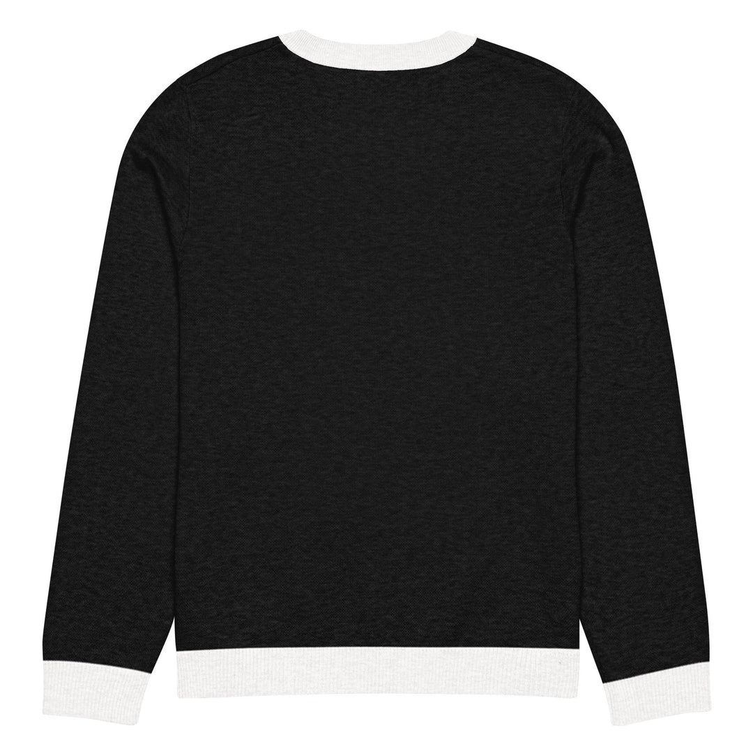 " Geisha art Pop" Knitted crew neck sweater - Polendo Design geisha art knitted crew neck sweater