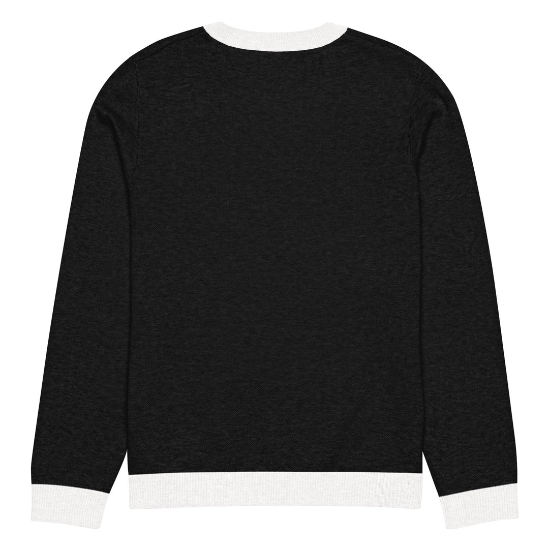 " Geisha art Pop" Knitted crew neck sweater - Polendo Design geisha art knitted crew neck sweater