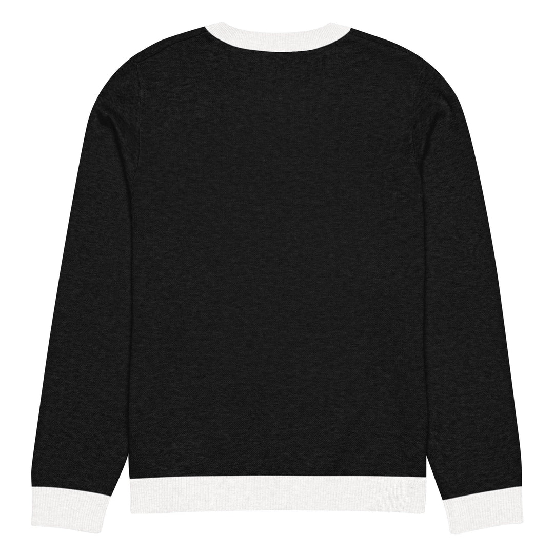 "Cycles of Color" Knitted crew neck sweater - Polendo Design knitted crew neck sweater