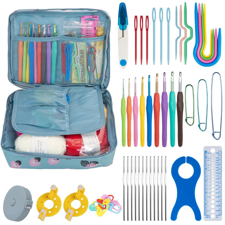 Knitting &amp; Crochet Hook Set – Professional Craft Tools - Polendo Design