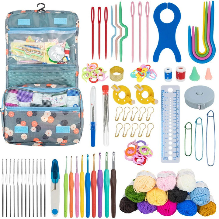 Knitting &amp; Crochet Hook Set – Professional Craft Tools - Polendo Design