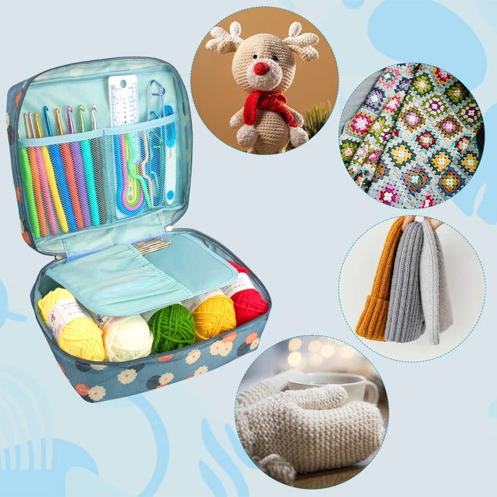 Knitting &amp; Crochet Hook Set – Professional Craft Tools - Polendo Design
