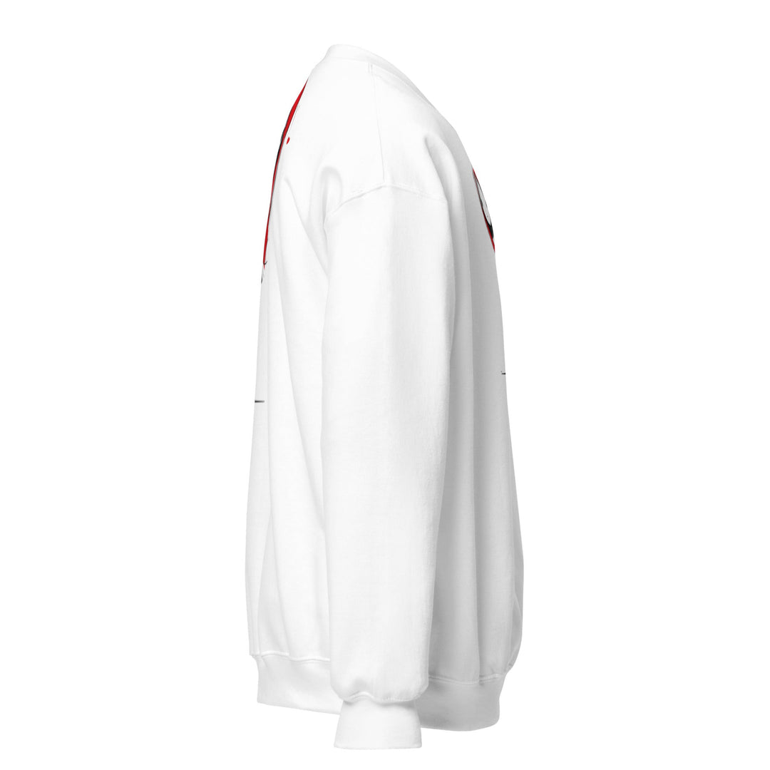 Little Red Heart Unisex Heart Sweatshirt - Polendo Design unisex heart sweatshirt