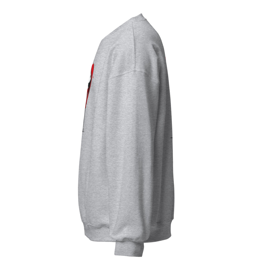 Little Red Heart Unisex Heart Sweatshirt - Polendo Design unisex heart sweatshirt