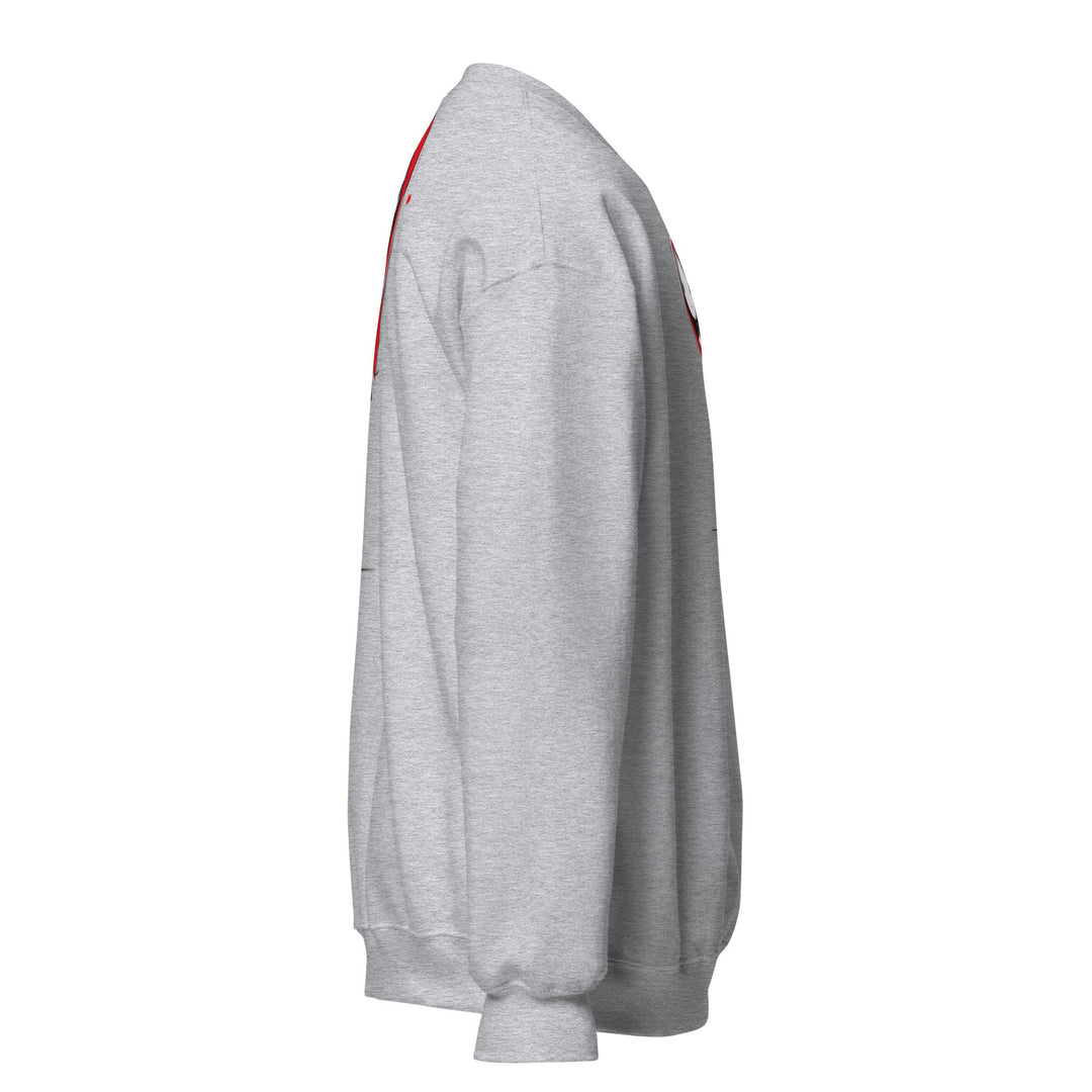 Little Red Heart Unisex Heart Sweatshirt - Polendo Design unisex heart sweatshirt