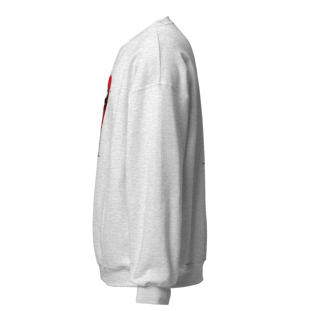 Little Red Heart Unisex Heart Sweatshirt - Polendo Design unisex heart sweatshirt