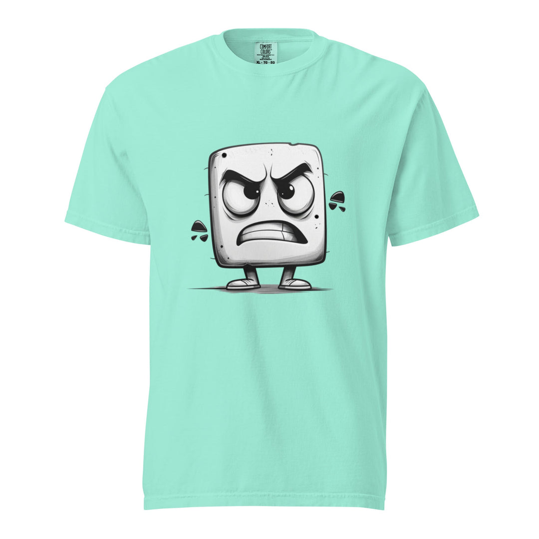 "Livid Little Block" garment-dyed heavyweight t-shirt - Tops &amp; Tees - T-Shirts Polendo Design
