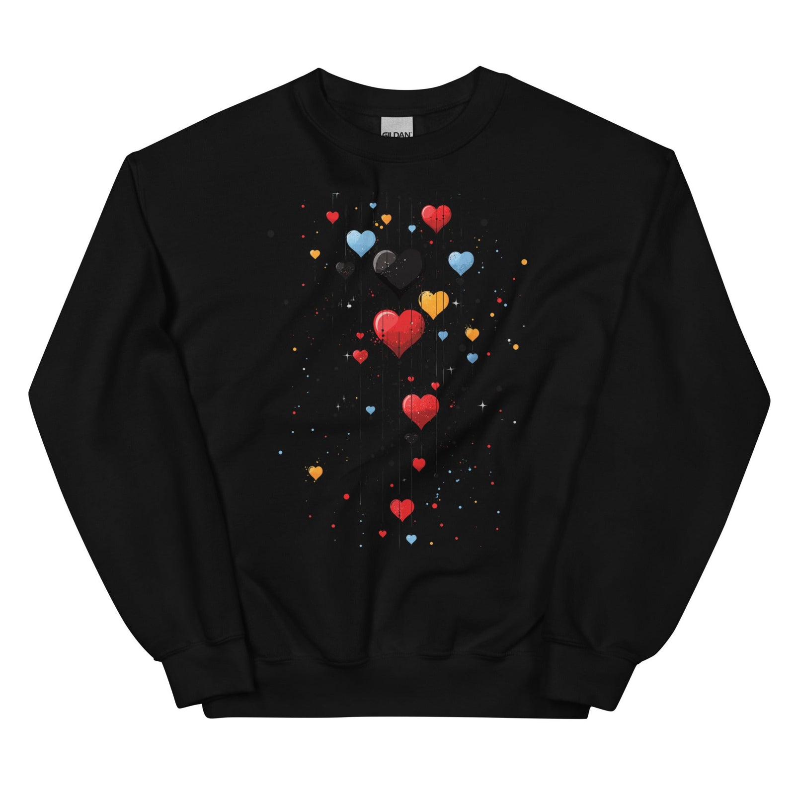 Love Falls Everywhere Unisex Love Sweatshirt - Polendo Design unisex love sweatshirt