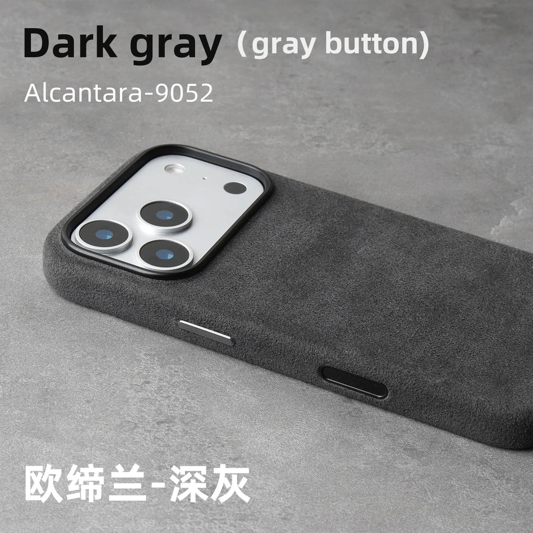 Magnetic Suede Phone Case with Full Coverage Protection - Polendo Design