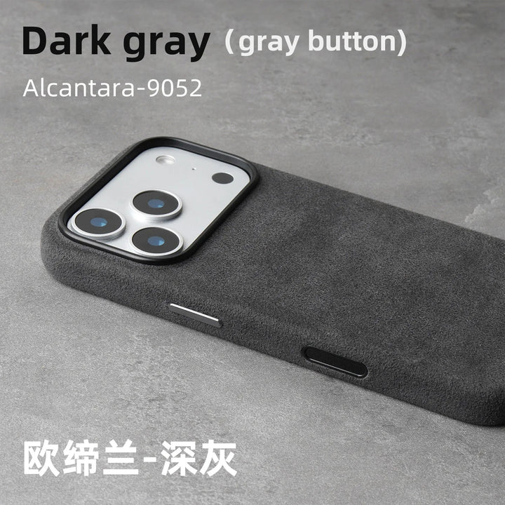 Magnetic Suede Phone Case with Full Coverage Protection - Polendo Design