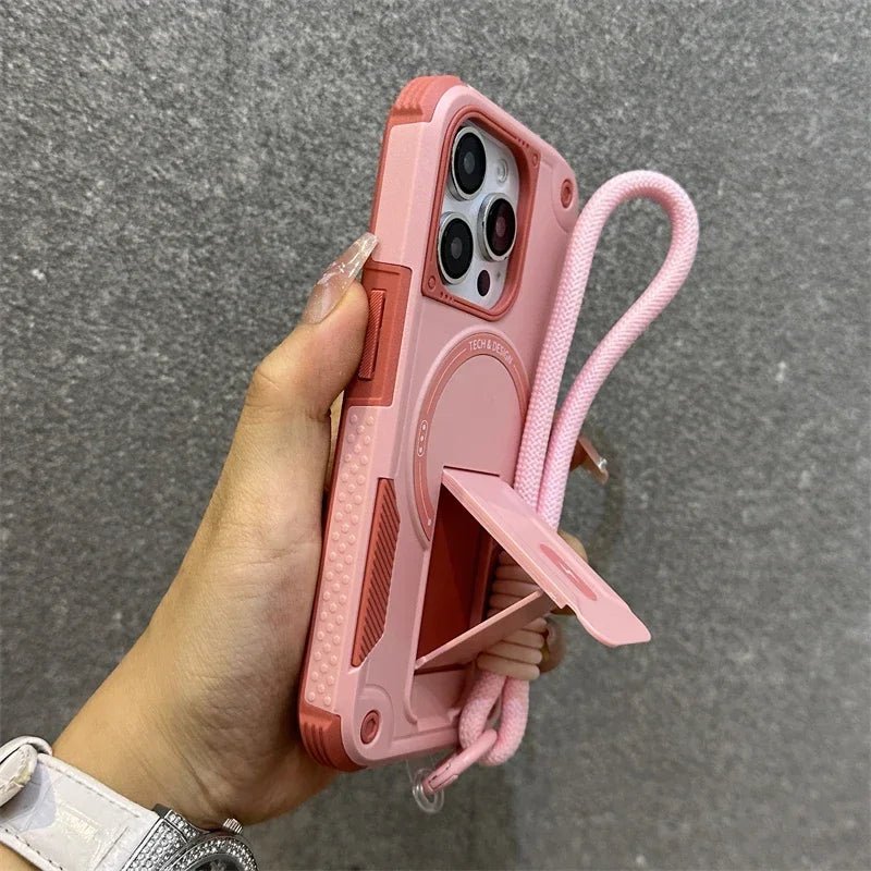Magnetic Wireless Charging Phone Case for iPhone 12–17 - Polendo Design