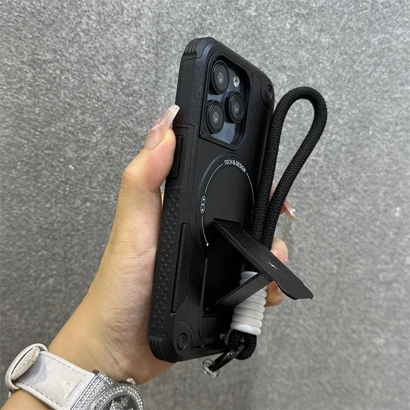 Magnetic Wireless Charging Phone Case for iPhone 12–17 - Polendo Design