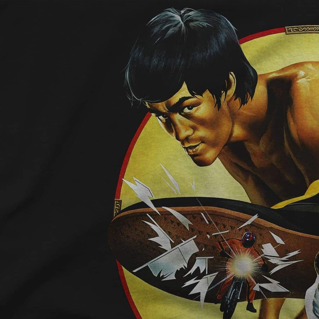 Martial Arts Action Graphic T-Shirt - Polendo Design martial arts graphic t-shirt